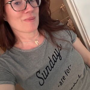 Scotch & Soda Heather Gray Sundays Tee